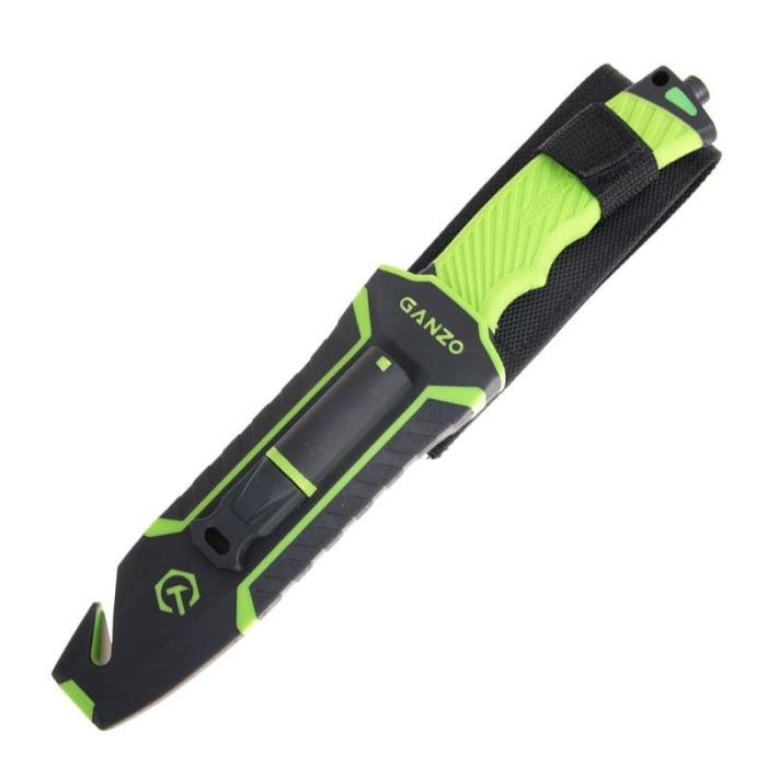 Ganzo nůž na přežití  G 8012 V2 zelená