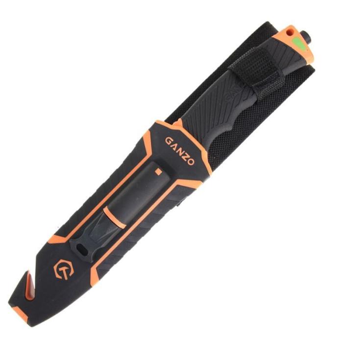 Ganzo nůž na přežití  G 8012 V2 oranžová