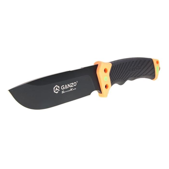 Ganzo nůž na přežití  G 8012 V2 oranžová