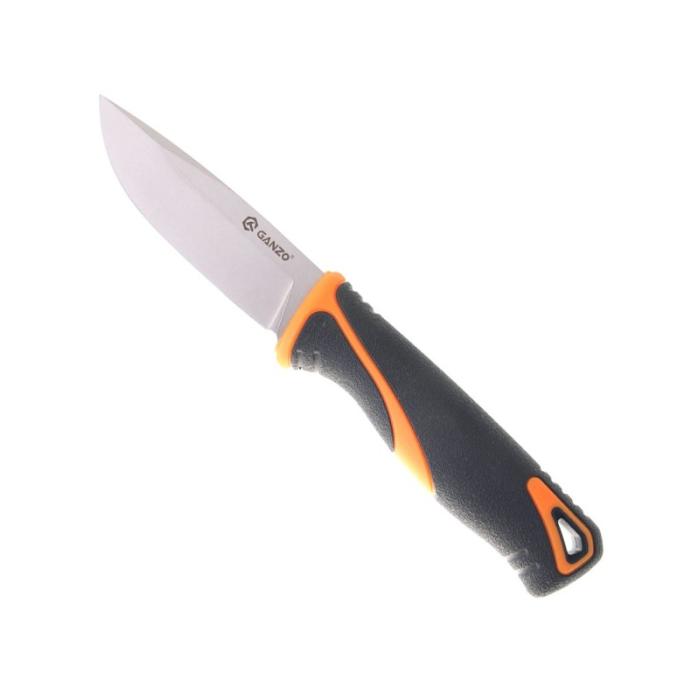 nůž s pevnou čepelí Ganzo G 807 oranžová
