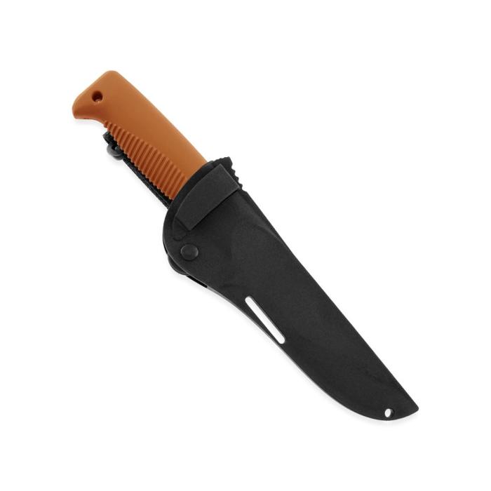 M07 Ranger Puukko Teflon, kompozitní pouzdro, oranžová