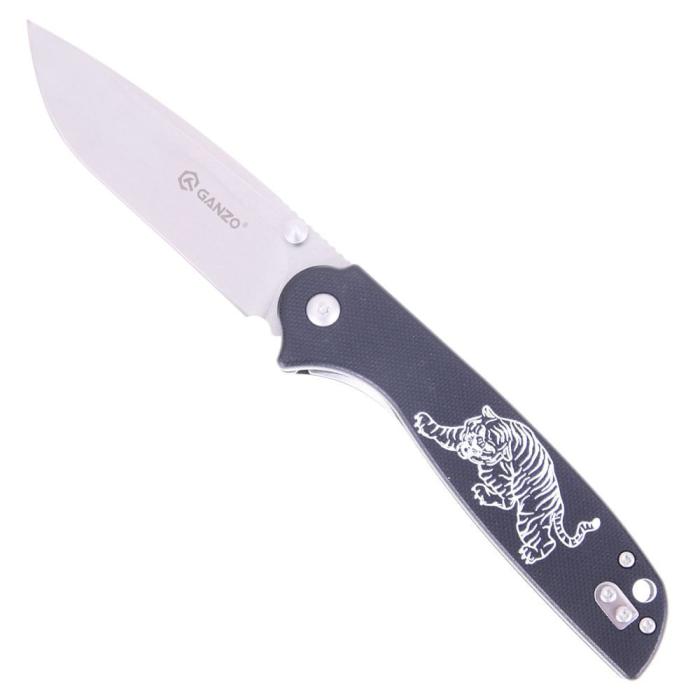 Zavírací nůž Ganzo G6803 černá tygr