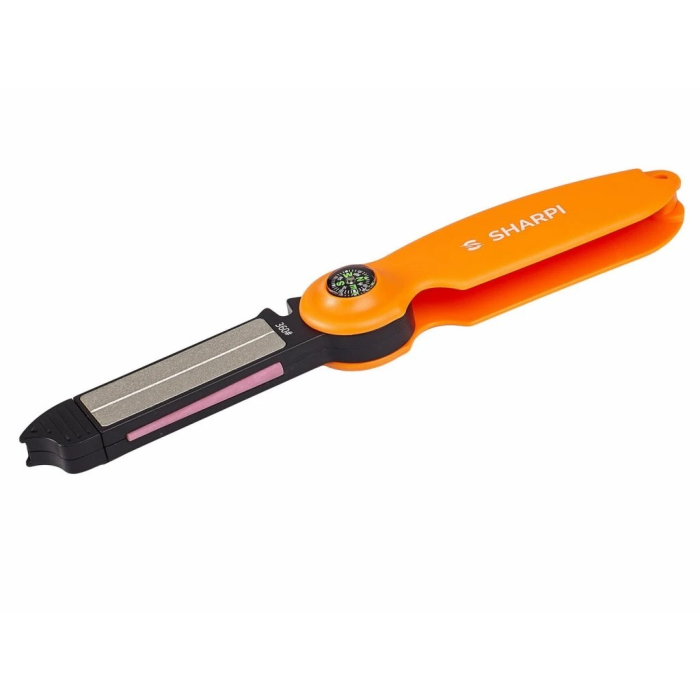 Kapesní bruska Sharpi Active 8in1 Portable Diamond Sharpener with Firestarter