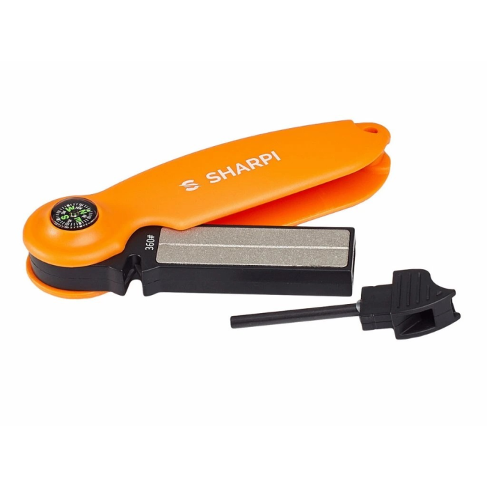 Kapesní bruska Sharpi Active 8in1 Portable Diamond Sharpener with Firestarter